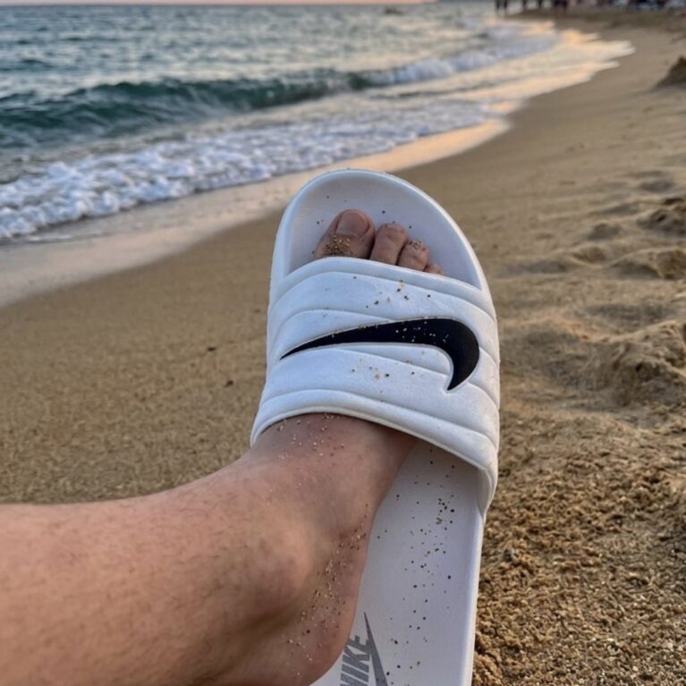 Мъжки Чехли Nike-white