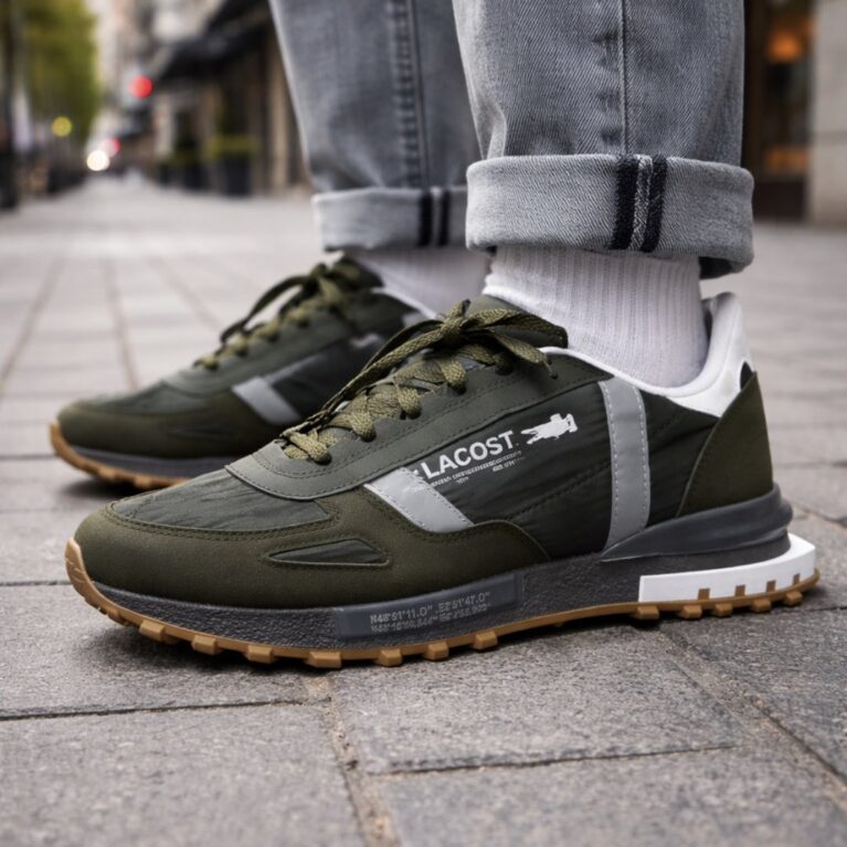 Мъжки маратонки Lacoste Маслинено Зелено