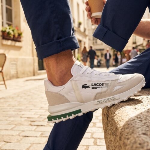 Lacoste Urban Runner – Класическо бяло с брандов акцент
