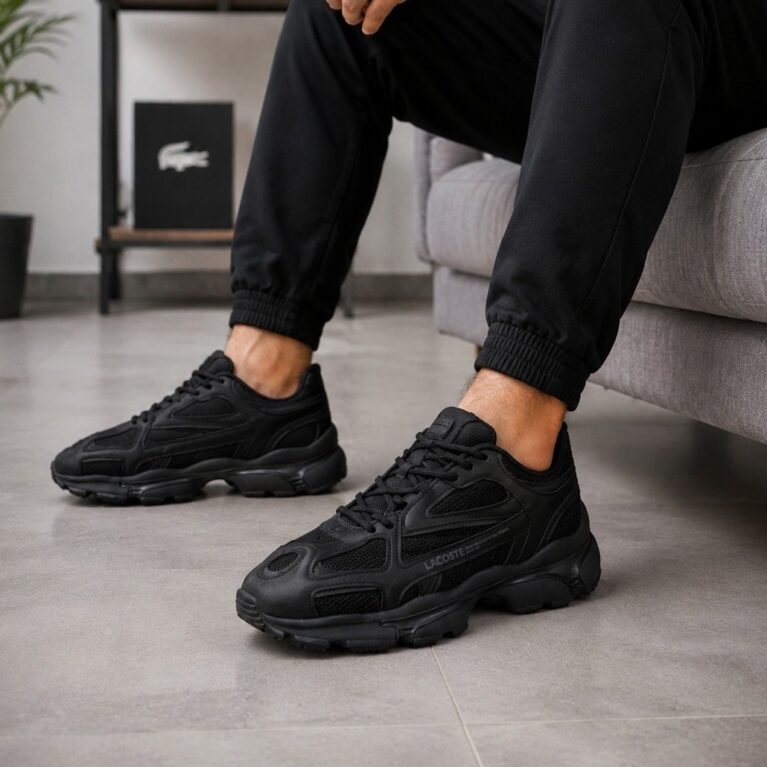 Мъжки маратонки Lacoste Urban Stealth – Изцяло черни